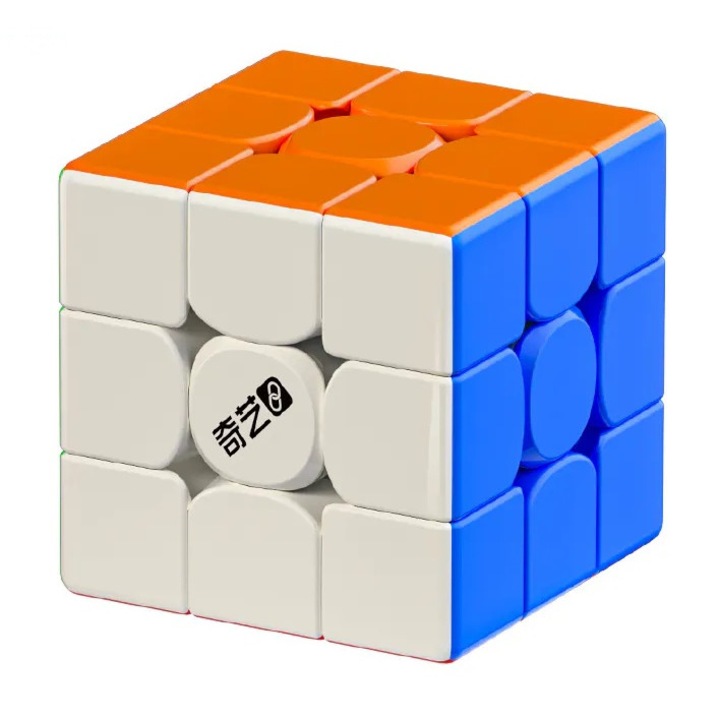 QiYi Smart Cube, 3x3x3, Bluetooth, Speed Edition, matrica nélküli színben + védőzsák a kockához + kockaállvány