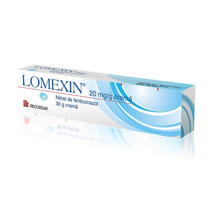 Crema Lomexin, pentru tratarea infectiilor fungice, 30 g, Recordati S.p.A