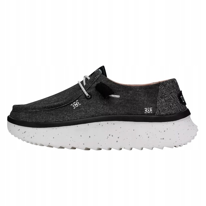 Дамски мокасини, HeyDude, Wendy Peak Chambray, черни, 41 EU
