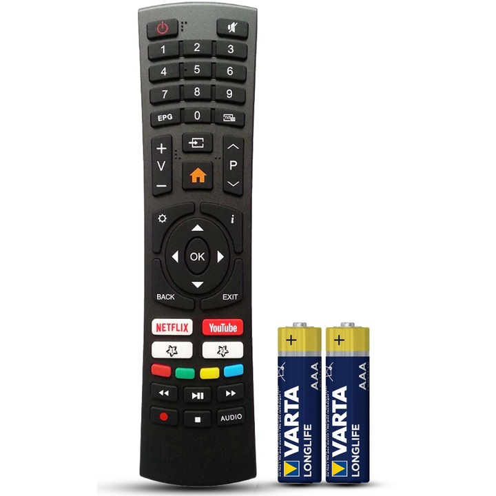 Telecomanda compatibila Star-Light, 32DM6600, 32DM3501, TEMIX®, baterii incluse