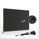 Oglinda cosmetica, Cu iluminare LED, Lumina in 3 culori, 58x12x45.5cm
