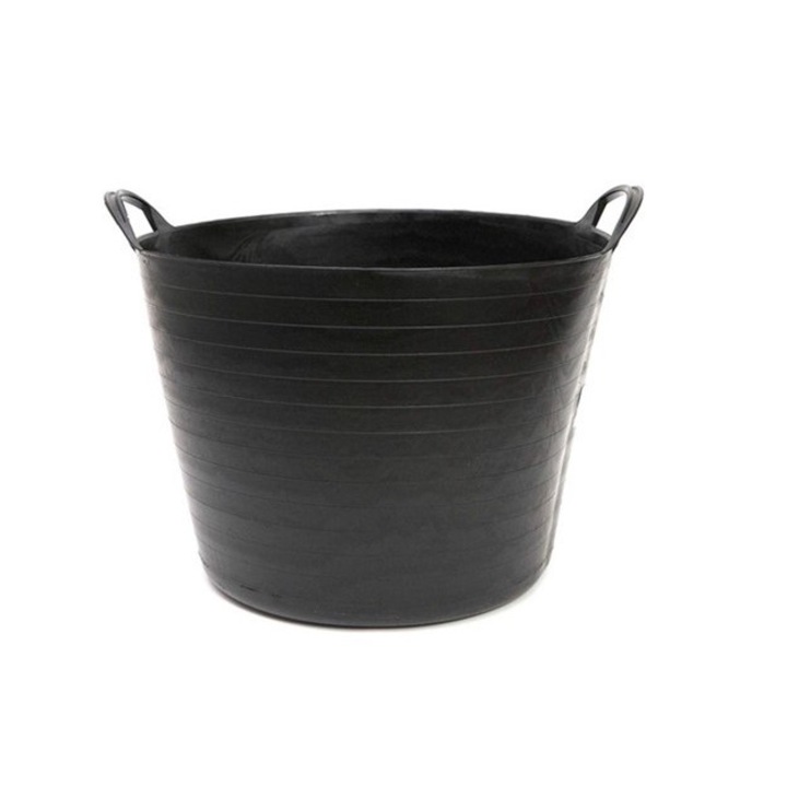 Cos din cauciuc flexibil cu manere 65 Litri