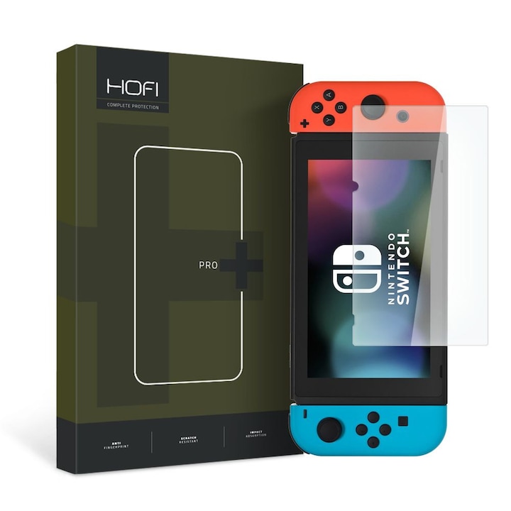 Защитно фолио Hofi Glass Pro+ за Nintendo Switch Transparent