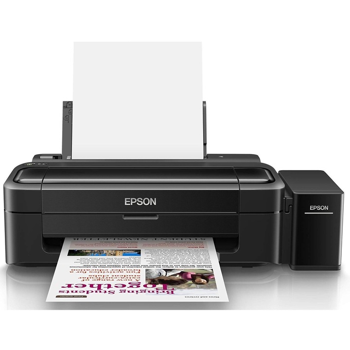 Imprimanta inkjet color Epson L1230, A4, USB 2.0, 33 ppm negru, 15 ppm color