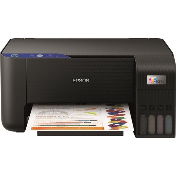 Imprimanta multifunctionala inkjet color Epson L3280, A4, ADF, USB 2.0, Wi-Fi, 33 ppm negru, 15 ppm color