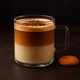 Set cesti cafea termo sticla transparente, 200 ml, 4 piese, cani pentru cafea, ceai, cappuccino, Thermoglass, Wilmax England