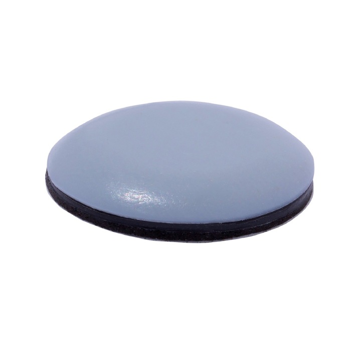 Set 8 piese protectie pardoseala pentru mobila Shopiens®, teflon, autoadezive, Ø 25 mm