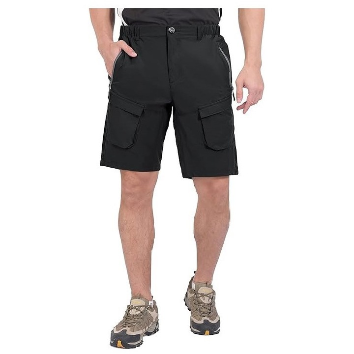 Pantaloni drumetie impermeabili, Negru