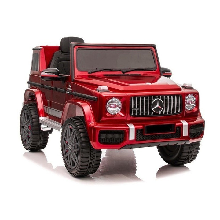 Детска електрическа кола Mercedes G Class G63 2 двигателя LeanToys 7474 червена