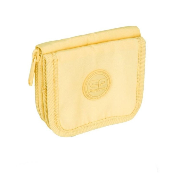 Портмоне CoolPack, Hazel, Powder yellow, 10 х 12 х 2 cm, Жълт
