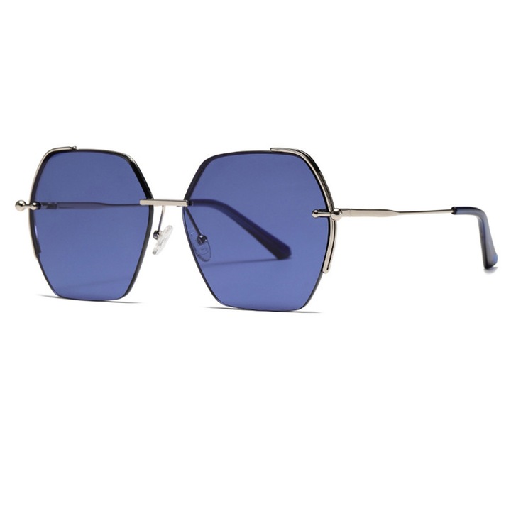 Ochelari Supradimensionati Femei, Techsuit Sunglasses (8561, Albastru