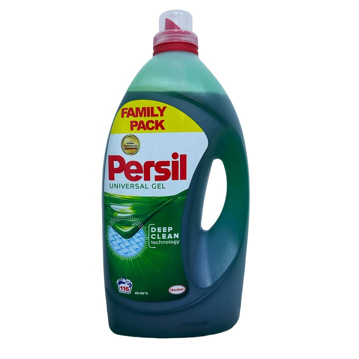 Detergent lichid Persil Power Gel, 116 Spalari, 5.8l