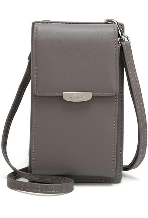 Noi taska okologiai borbol, vallra vagy keresztbe vetve, tobb rekesszel, 18 x 11 x 5