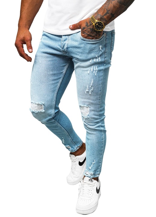 Férfi farmer OZONEE O/2336, Kék