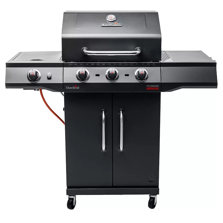 Gratar pe gaz Char-Broil Performance Power Edition 3, grile din fonta, sear burner, TRU-Infrared 140988