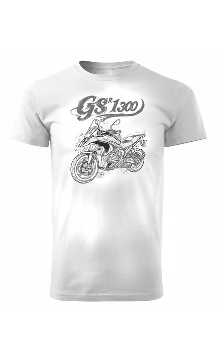 Tricou Barbati, Topslang, BMW GS R 1300 Adventure, 2063-6, Negru, XL EU