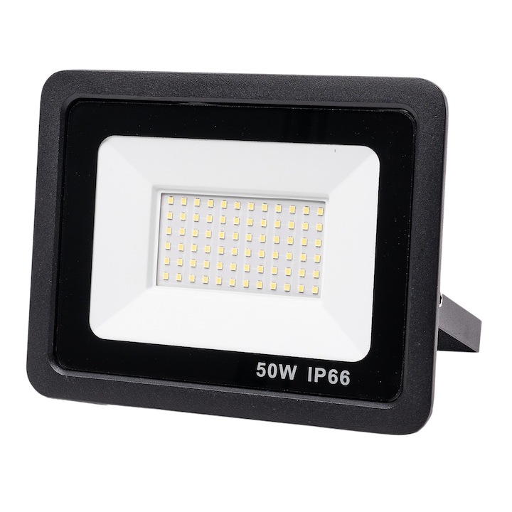 Proiector LED exterior, 50W, 220v, Lumina alba, CasaShop