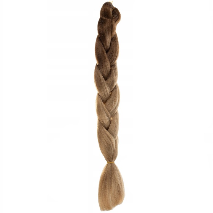 Extensii de par sintetic pentru impretituri, Zola®, ombre saten deschis, 60 cm