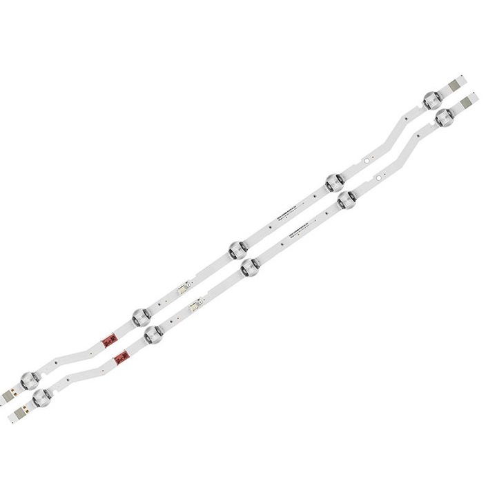 Barete LED, Compatibile Samsung pentru TV cu diagonala de 32 inch, Forma de U, 5 Leduri, 2 buc/set, Zutech