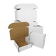 Set 200 Cutii Carton cu Autoformare, CO3, 210x210x80mm, Alb