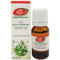 Ulei esential pentru aromoterapie Hapciu (Raceala si Gripa) usureaza respiratia, 10ml, Laboratoarele Fares Orastie
