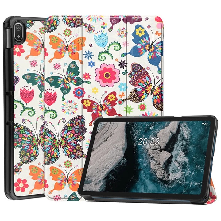 Husa tableta, fixGuard, FoldPro Plus, Pentru Lenovo Tab Plus, Multicolor