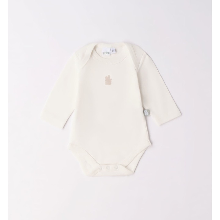Kislány hosszú ujjú body, I Do, 4.7014, Krémszín