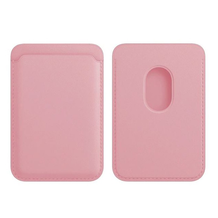 Kártyatárca Magsafe tartóval iPhone-hoz, rózsaszín