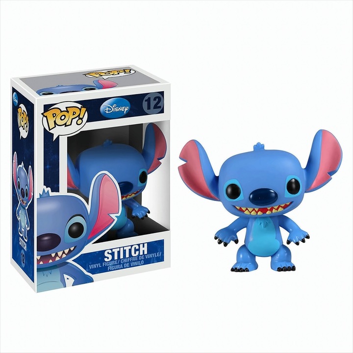 Фигурка Funko POP Disney - Стич, 9см, фини детайли