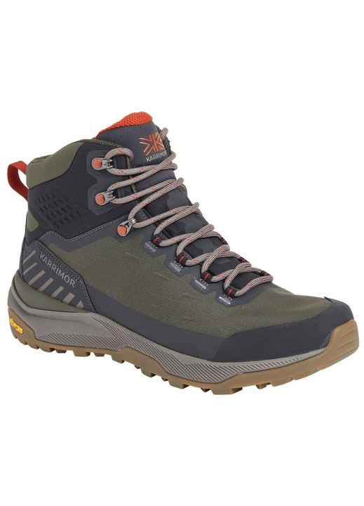 Férfi túracipő, Karrimor, mesh/TPU, khaki, Khaki