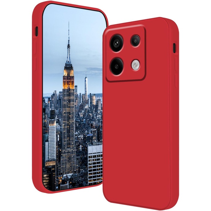 Husa pentru Xiaomi Redmi Note 13 4G silicone case red