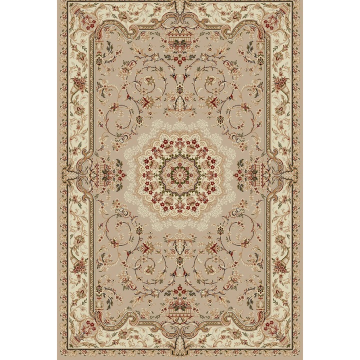 Covor Clasic, Home Vista, Lotos 1520, Bej, 80x150 cm