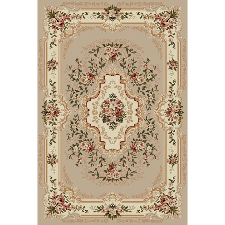 Covor Clasic, Home Vista, Lotos 570, Bej / Crem, 60x110 cm