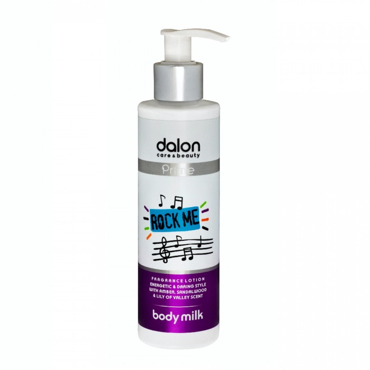 Lapte de corp Dalon Prime Rock Me, 200 ml