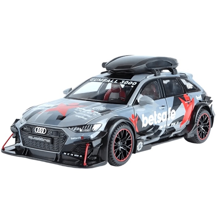 Masinuta, Audi Rs6, Metal, Gri