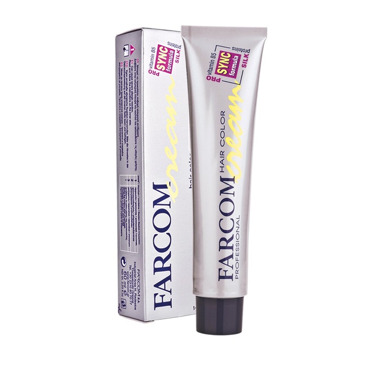 Vopsea de par, Farcom Professional, 530 Maro Deschis, 60ml