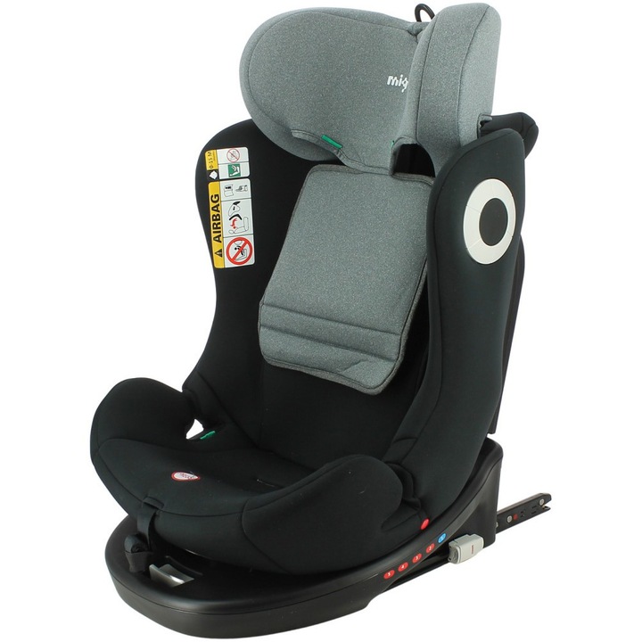 Столче за кола Migo Vivo, 40-150 см, Сертифицирано R129, Сив