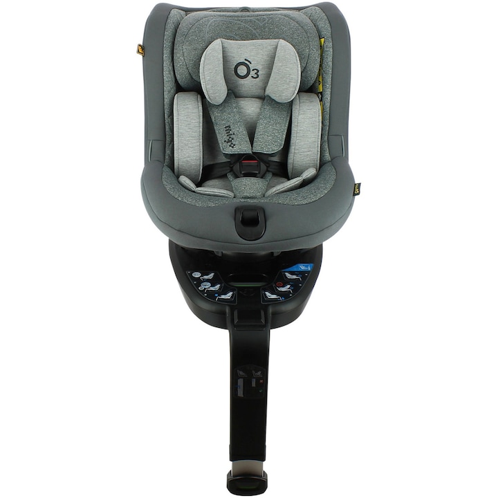 Scaun auto pentru copii Nado By Migo O3, gri inchis