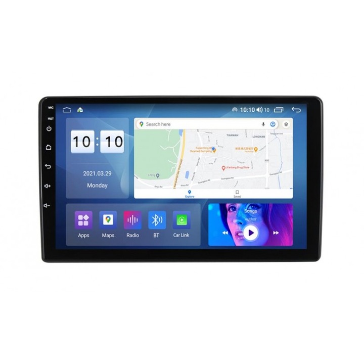 Multimédia navigációval ZT, FORD ESCAPE 1-hez - 2000-2007 / FORD MAVERICK / MAZDA TRIBUTE - 9'' navigáció, 4+2+16, 9339