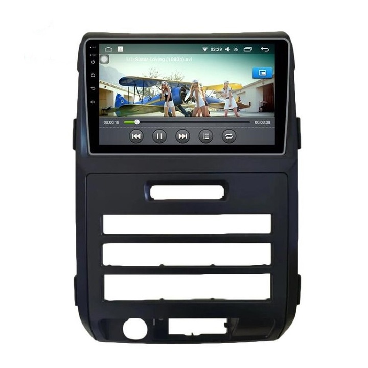 Мултимедия с навигация ZT, за FORD F150 P415 RAPTOR 2008-2014 - 9'', 8+4+64, 9357