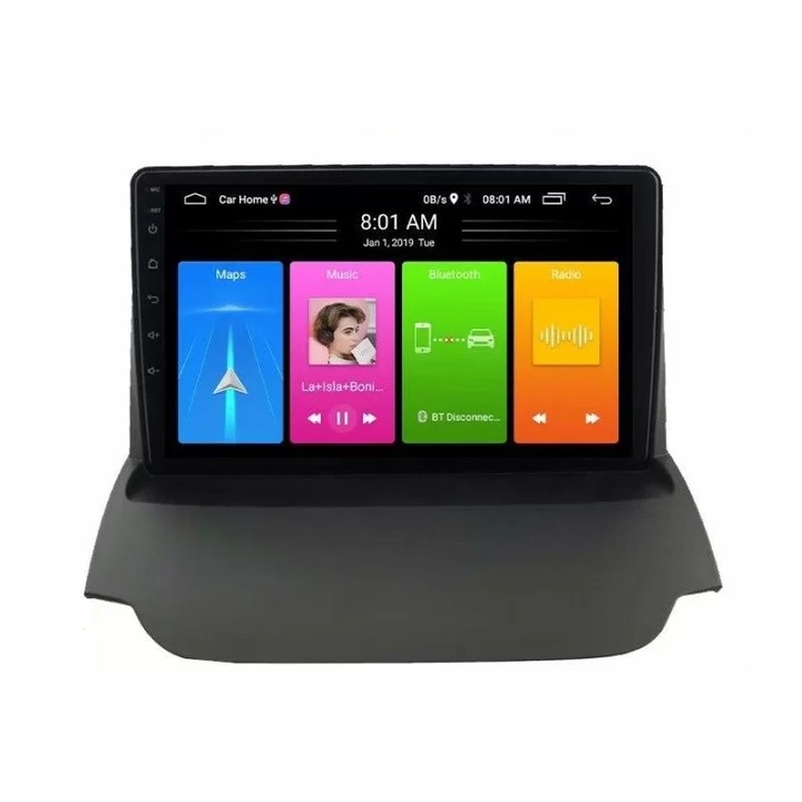 Multimédia ZT navigációval, FORD ECOSPORT 2012-2017-hez – 9'', 4+2+16, 9360