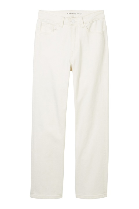 Tom Tailor, Egyenes szárú nadrág öt zsebbel, Csontszín