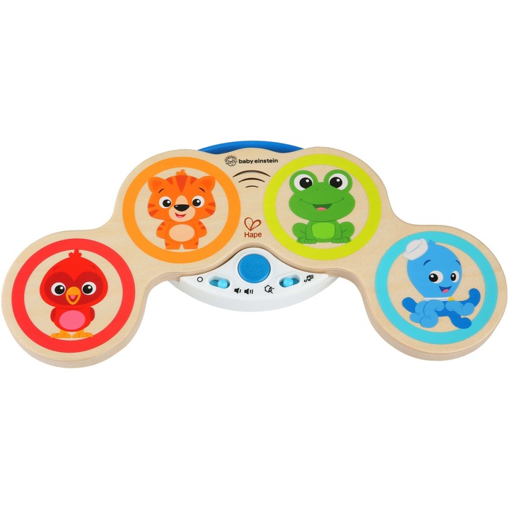 Jucarie muzicala de lemn Baby Einstein - Hape Magic Touch Drum™