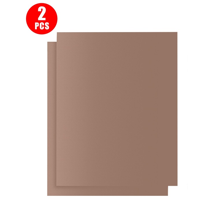 Yhemday® hőálló tapadásmentes teflon grillszőnyeg készlet, 2, 40 x 33 cm, réz