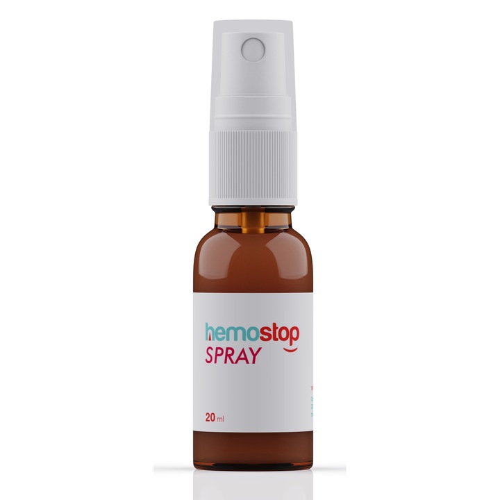 Spray HemoStop® pentru Hemoroizi si Fisuri Anale, 20ml