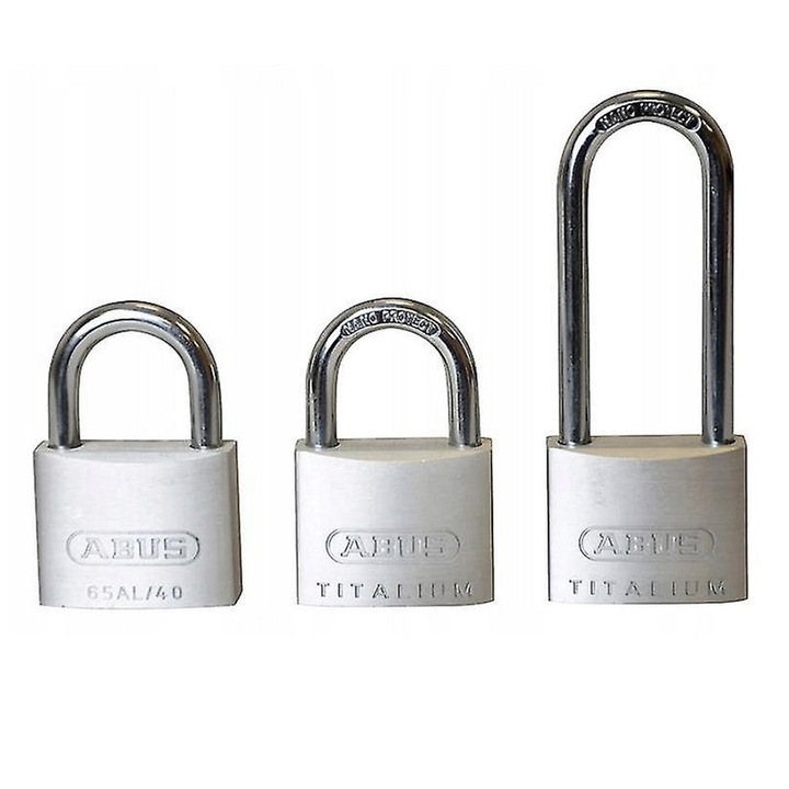 Комплект катинари ABUS 727TI/40, С еднакви секрети, 3 бр