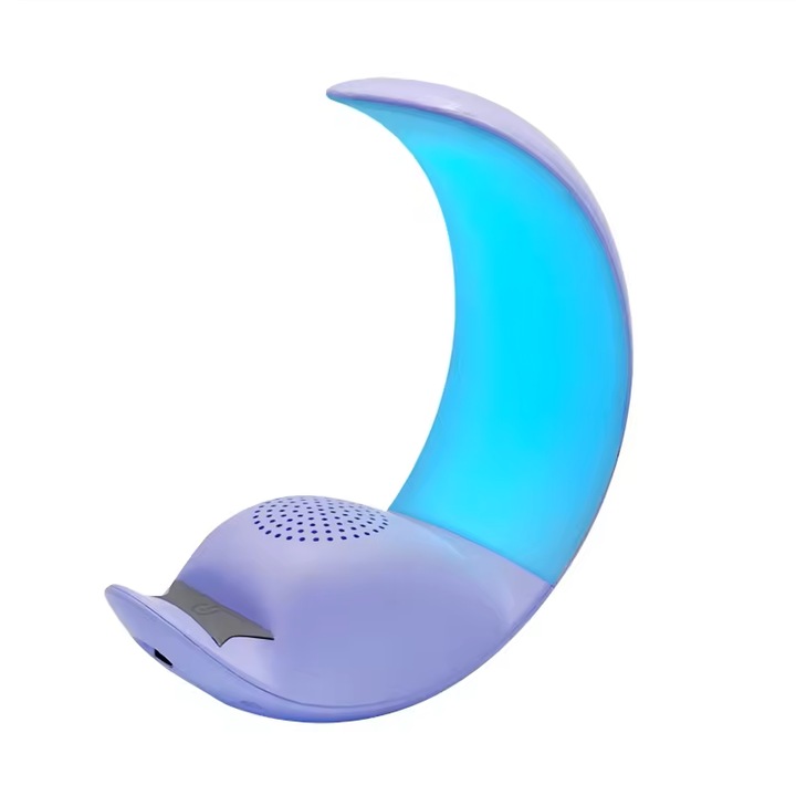 Boxa Bluetooth cu lampa – Sunet premium si lumini ambientale