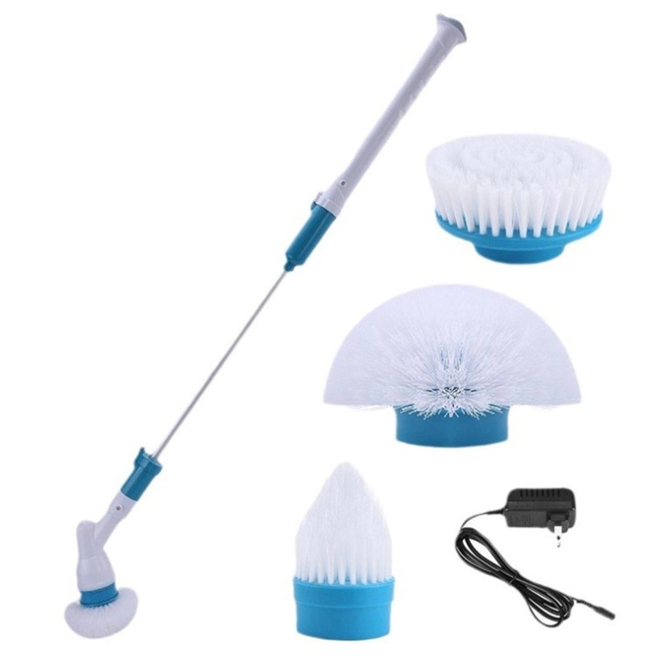 Продавам електрическа ротационна четка Depot® с 3 сменяеми почистващи глави