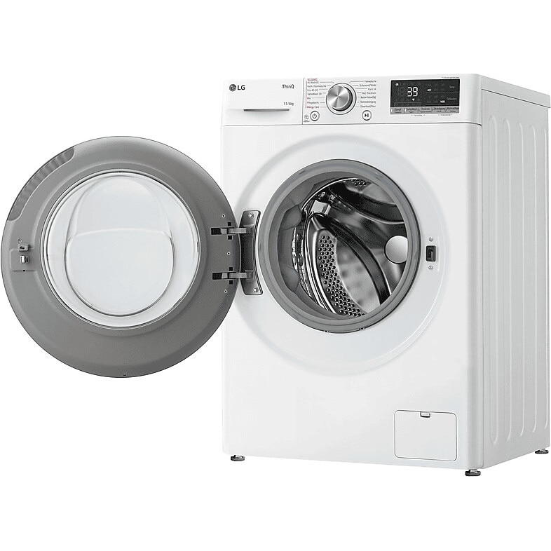 Masina De Spalat Rufe Cu Uscator LG W4WR70E61, Clasa D, 11/6 Kg, 1400 Rpm, Alb