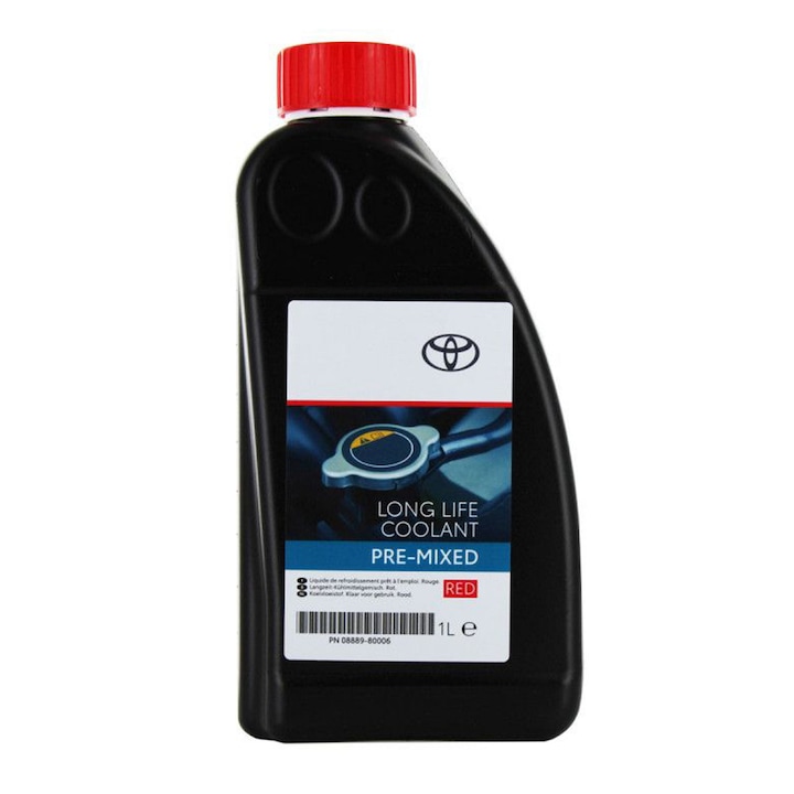 Антифриз Toyota Long Life Coolant готов червен 1л